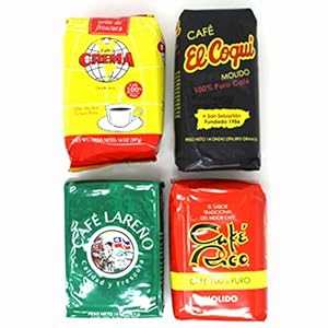 Affinity Foods Puerto Rican Ground Coffee Variety Pack - 4 Local Favor...