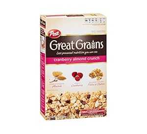 Post Great Grains Cranberry Almond Crunch Whole Grain Cereal 14 oz (Pa...