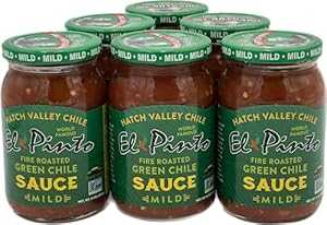 El Pinto Green Chile Sauce, Mild, 16 Ounce (Pack of 6)