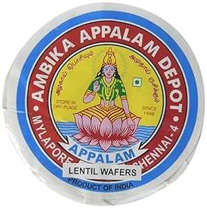 Ambikaѥѥѥɡʥåˡ225gm Ambika, Appalam Papad (Cracker), 225 ...