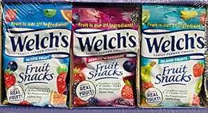 Welch's Fruit Snacks, Bulk Variety Pack with Mixed Fruit, Superfruit M...