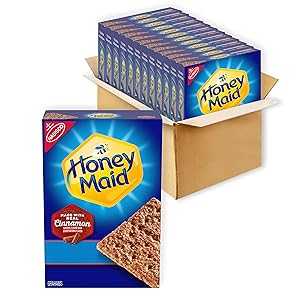 Honey Maid Cinnamon Graham Crackers, 12 - 14.4 oz Boxes