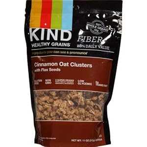 亜麻仁入りシナモンオーツクラスター(2個パック) KIND Cinnamon Oat Clusters With Flax Seeds (Pack of 2) 亜麻仁入りシナモンオーツクラスター(2個パック) KIND Cinnamon Oat Clusters With Flax Seeds (Pack of 2)