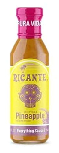 Ricante Tropical Pineapple Habanero Infused Everything Sauce, Keto and Gluten Friendly, Whole 30 Approved, 12-Ounce Bottle Ricante Tropical Pineapple Habanero Infused Everything Sauce, Keto and Gluten Friendly, Whole 30 Approved, 12-Ounce Bottle
