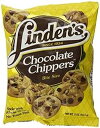 リンデンズ チョコレートチップチッパーズクッキー 36 個 2 オンスバッグ Linden's Cookies Linden's Chocolate Chip Chippers Cookies Thirty-Six 2 Ounce Bags(4)