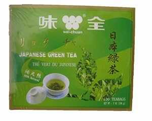 ʥƥХå100ġ WEICHUAN Japanese Green Tea (100 Tea Bags)