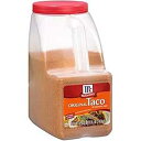 マコーミック オリジナル タコス シーズニング ミックス、6 ポンド McCormick Culinary McCormick Original Taco Seasoning Mix, 6 lbs