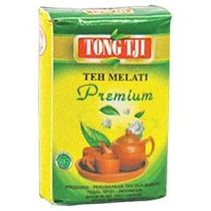 Tong Tji プレミアム ジャスミン ティー、10 グラム (10 個パック) Tong Tji Premium Jasmine Tea, 10 ..
