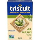 Triscuit Dill、海塩とオリーブオイルの全粒小麦クラッカー、8.5オンス Triscuit Dill, Sea Salt & Olive Oil Whole Grain Wheat Crackers, 8.5 oz