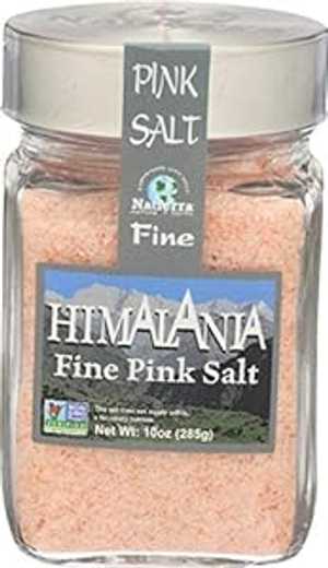 ヒマラニア ピンク ソルト ジャー - ファイン - 10 オンス Natierra Himalania Pink Salt Jar - Fine - 10 oz