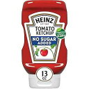 Heinz Tomato Ketchup with No Sugar Added (13 oz Bottle)