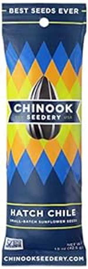 Chinook Seedery ローストヒマワリの種 - ジャンボシードケトスナック - スナックパックに最適 - グルテンフリー、非遺伝子組み換えス..