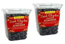 トレーダージョーズ ダークチョコレート アーモンド 濃厚なダークチョコレートに浸したカリカリのカリフォルニア アーモンド - グルテンまたはナトリウム不使用 (2 パック) TJ's Trader Joe's Dark Chocolate Almonds Crunchy California Almonds Dren(4)