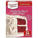 Duncan Hines Signature Cake Mix, Red Velvet, 15.25 oz(4)