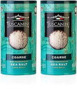 Tuscanini、地中海粗塩、16オンス、イタリア シチリア産、(2パック)、合計2ポンド Tuscanini, Coarse Mediterranean Sea Salt, 16oz, From Sicily Italy, (2 Pack), Total of 2LB