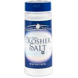 ネイチャーズ スプリーム コーシャー ソルト 16オンス Nature's Supreme Kosher Salt 16oz ネイチャーズ スプリーム コーシャー ソルト 16オンス Nature's Supreme Kosher Salt 16oz