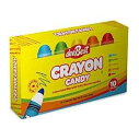 フルーティー風味のキャンディーが入った新学期クレヨンチューブ - クレヨン 10 本 Dee Best Back To School Crayon Tube F...