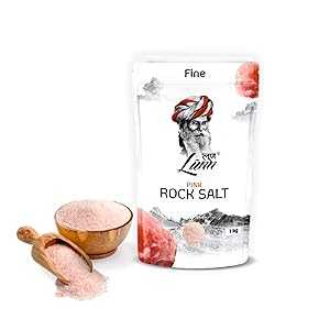 LUNN Natural Fine Grain Pink Rock Salt 35.27 Oz (1 Kg) LUNN Natural Fine Grain Pink Rock Salt 35.27 Oz (1 Kg)