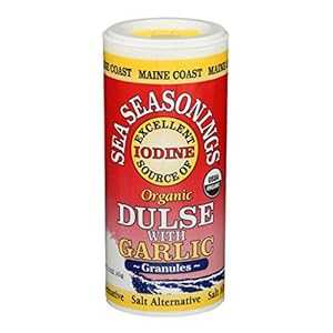 Maine Coast、ダルス ガーリック オーガニック、1.5 オンス Maine Coast Sea Vegetables Maine Coast, Dulse Garlic Organic, 1.5 Ounce