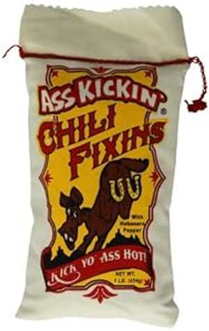 楽天GlomarketASS KICKIN' KICKIN' Chili Fixins - 6 Pack - Premium Gourmet Gift Made in the USA - 16oz. each