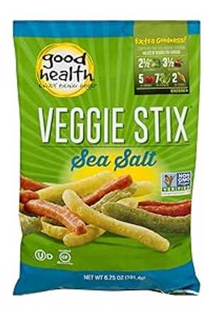 Good Health Veggie Stix、6.75 オンス (10 個パック) Good Health Veggie Stix, 6.75 Ounce (Pack of 10)