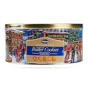 ジェイコブセンス デンマークバタークッキー、64オンス Jacobsen's Jacobsens Danish Butter Cookies, 64 Ounce ジェイコブセンス デンマークバタークッキー、64オンス Jacobsen's Jacobsens Danish Butter Cookies, 64 Ounce