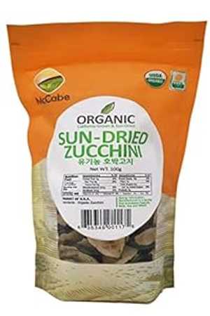 McCabe オーガニック天日干しズッキーニ 100g McCabe Organic Sun-Dried Zucchini, 100g