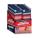Crunchsters カリカリ緑豆スナック、グルテンフリー、ナッツフリー、ビーガン、タンパク質 6g/1 食分、1.3 オンス バッグ、スイートヒート BBQ、12 パック Crunchsters Crunchy Mung Beans Snack, Gluten-Free, Nut-Free, Vegan, 6g Protein/Serving,