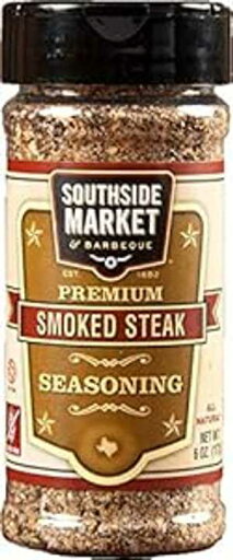 プレミアムスモークステーキシーズニング - 6オンス Southside Market & Barbeque Premium Smoked Steak Seasoning - 6 oz. プレミアムスモークステーキシーズニング - 6オンス Southside Market & Barbeque Premium Smoked Steak Seasoning - 6 oz.