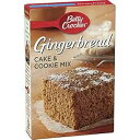 Betty Crocker ジンジャーブレッドケーキとクッキーミックス、14.5オンス (12個パック) Betty Crocker Gingerbread C...