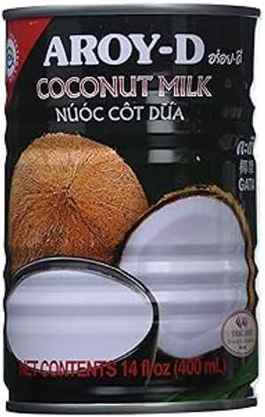 AROY-D Coconut Milk 13.5 Oz Can (Pack of 6) AROY-D Coconut Milk 13.5 Oz Can (Pack of 6)