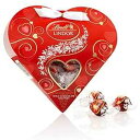 LINDOR バレンタイン ミルク チョコレート トリュフ ミニ ギフト ハート、3.4オンス Lindt LINDOR Valentine Milk Chocolate Truffles Mini Gift Heart, 3.4oz