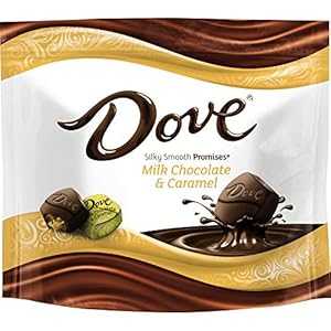 楽天GlomarketDOVE PROMISES キャラメル ミルク チョコレート キャンディ 7.61 オンス バッグ （8 個パック） Dove Chocolate DOVE PROMISES Caramel Milk Chocolate Candy 7.61-Ounce Bag （Pack of 8）