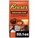 2 Pound (Pack of 1), Assorted, REESE'S Miniatures Assorted Flavored Peanut Butter Cups, Candy Party Pack, 32.1 oz 2 Pound (Pack of 1), Assorted, REESE'S Miniatures Assorted Flavored Peanut Butter Cups, Candy Pa