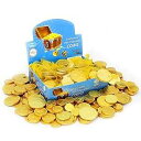 シングル、メッシュバッグ24枚、ハヌカチョコレートジェル、ミルクチョコレートコイン、イスラエル製、コーシャ認定チョロフ・イスロエル・ハヌカコインボックス、各0.42オンス (シングル、メッシュバッグ24枚) The Dreidel Company Single, 24 Mesh Bags, Hanu