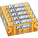 LIFE SAVERS バター ラム ハード キャンディ バルク、1.14 オンス (20 シングル パック) LIFE SAVERS Butter Rum H...