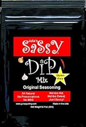 ジュリアズ サシー ディップ ミックス オリジナル スイート&スパイシー Julia's Pantry Julia's Sassy Dip Mix Original Sweet and Spicy