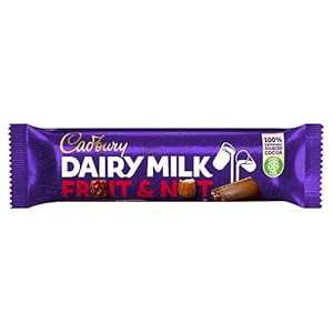 Cadbury Dairy Milk Fruit & Nut 49g 6-Pack Cadbury Dairy Milk Fruit & Nut 49g 6-Pack