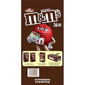 楽天GlomarketM&M'S ミルク チョコレート キャンディ、フルサイズ、1.69 オンス バッグ （36 個パック） M&M'S Milk Chocolate Candy, Full Size, 1.69 oz Bag （Pack of 36）