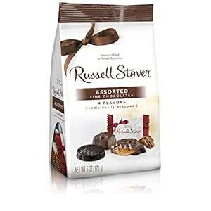 ラッセル・ストーバー アソートミニチョコレート、6オンス バッグ Russell Stover Assorted Mini Chocolates, 6 oz. Bag