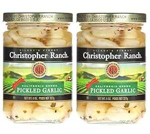 Christopher Ranch ピクルスガーリック – 有名な賞を受賞した家宝ガーリック (8 オンス (2 個パック)) Christopher Ranch PICKLED GARLIC Famous Award Winning Heirloom Garlic (8 Oz (Pack of 2)) Christopher Ranch ピクルスガーリック – 有名な賞を受賞した家宝ガーリック (8 オンス (2 個パック)) Christopher Ranch PICKLED GARLIC Famous Award Winning Heirloom Garlic (8 Oz (Pack of 2))