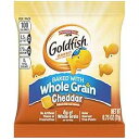 ペパリッジファーム 金魚全粒スナッククラッカー、チェダー、0.75オンス、300個パック Pepperidge Farm Goldfish Whole Grai...