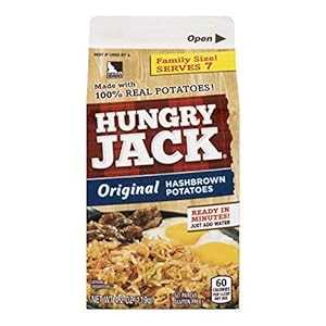 Hungry Jack Original Hashbrowns, 4.2 Oz Carton (Pack of 8), Made from ...