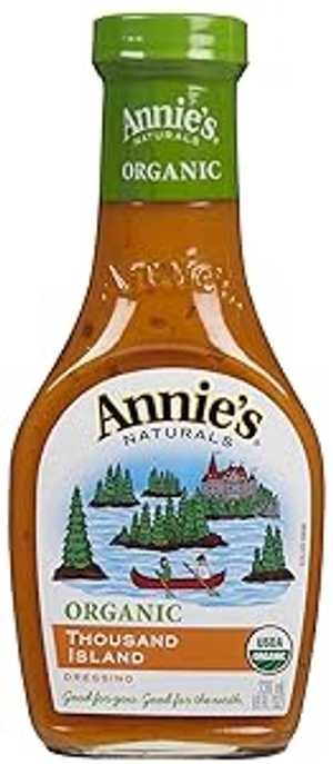 アニーズ ホームグロウン オーガニック サウザンド アイランド ドレッシング、8オンス Annie’s Annies Homegrown Organic Thousand Island Dressing, 8 Ounceのサムネイル