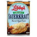 Libby's Crispy Sauerkraut Classic Barrel Aged Tangy-Sour Taste Crunchy Transluce...