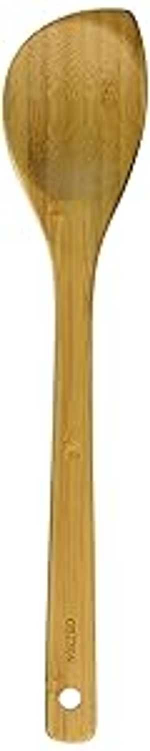 Norpro 12-Inch Bamboo Pointed Spoon, Natural
