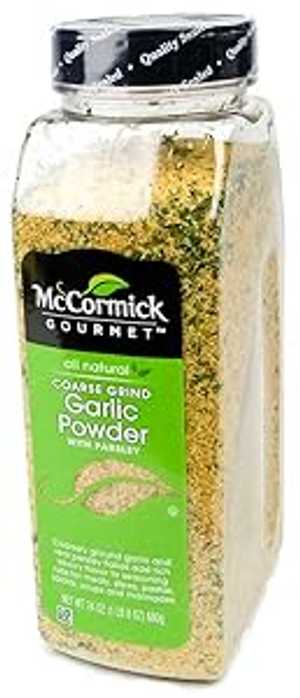 マコーミック ガーリックパウダー 粗挽き パセリ入り、24オンス (680 g) McCormick Garlic Powder Coar..