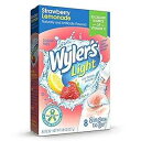 Wyler's Light Singles to Go カフェイン入り 1食分のストロベリー レモネード (8 個、1 パック) Wyler's Light Singles to Go Caffeinated Servings Strawberry Lemonade (8 Count , Pack of 1)