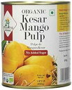 24 マンタラ 24 マントラ オーガニック ケサル マンゴー果肉 - 850 ml、850g () 24 Mantara 24 Mantra Organic Kesar Mango pulp - 850 ml,, 850g ()