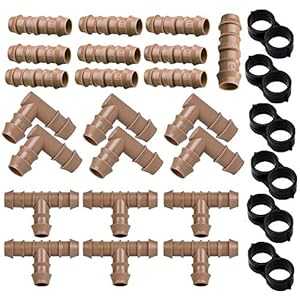 Arfun Drip Irrigation Fittings Kit (17mm) for 1/2